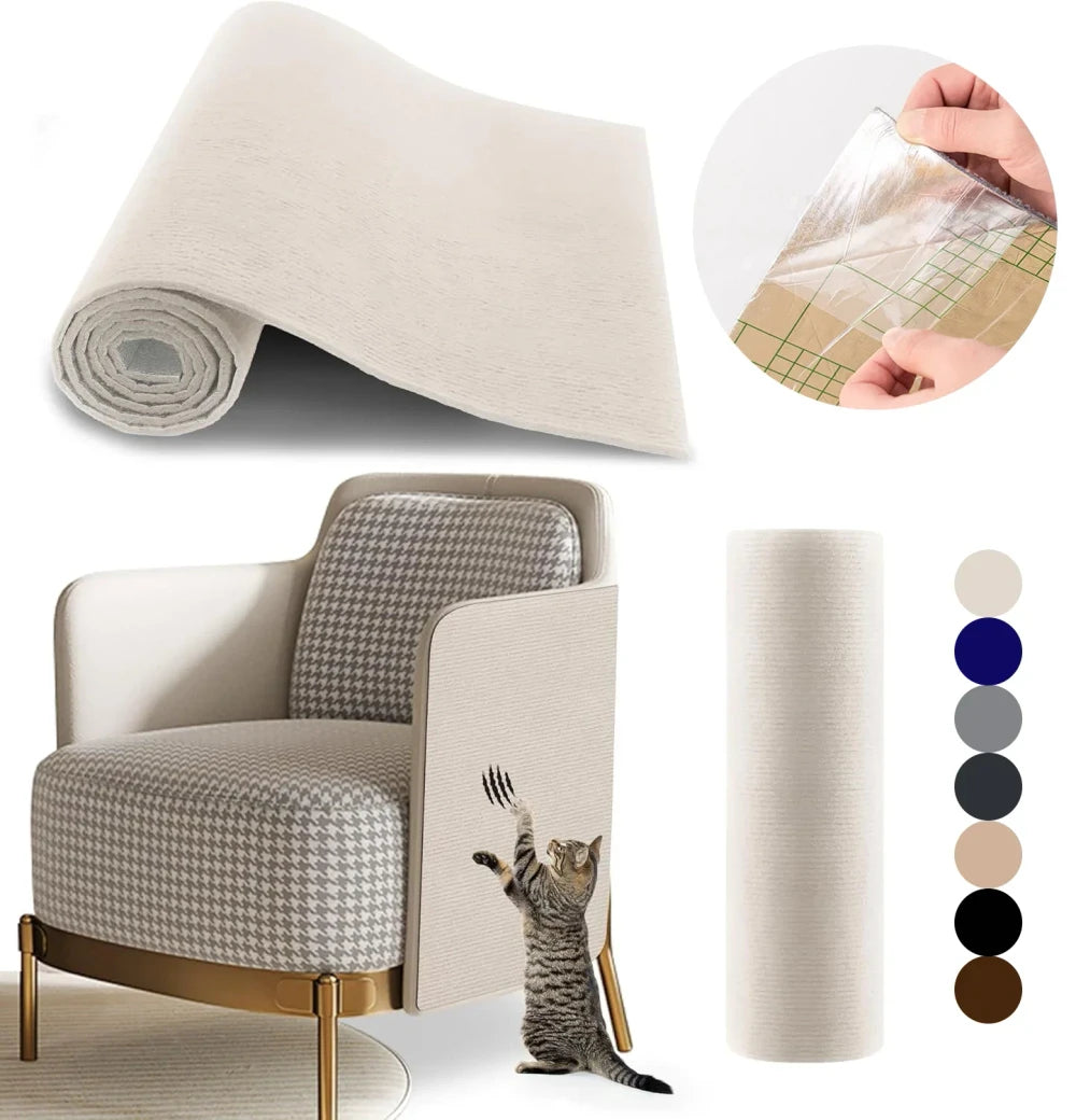 Trimmable Cat Scratch Furniture Protector