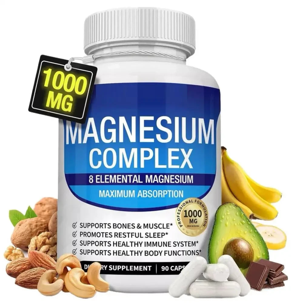Magnesium Capsules for Muscle Recovery