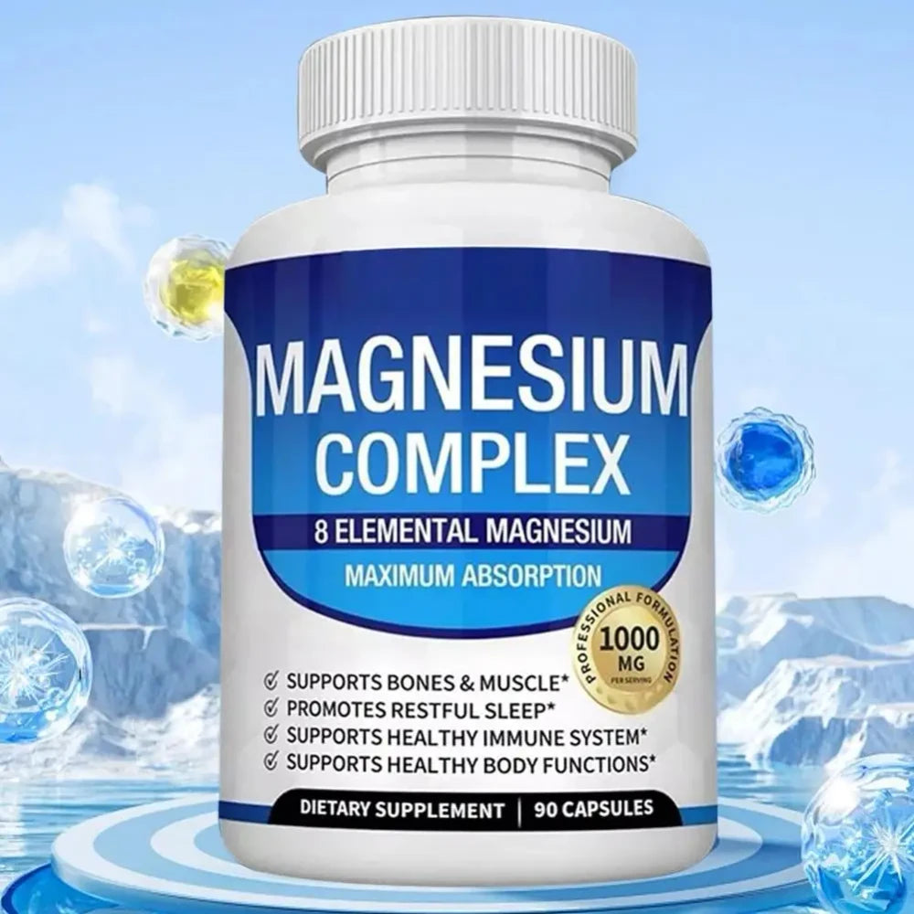 Magnesium Capsules for Muscle Recovery