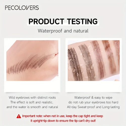 Four-Tip Waterproof Eyebrow Pen